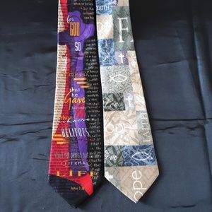 Men's Religious Necktie Bundle